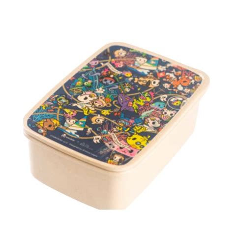 tokidoki metal lunch box|tokidoki x MCK Rice Husk Lunch Box .